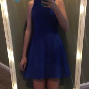 royal blue fancy dress